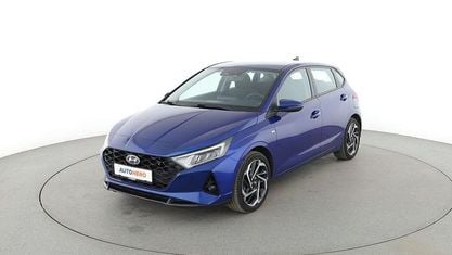 Gebraucht Hyundai i20 Intro Edition 101 PS (74 kW) 2021 Blau Kleinwagen