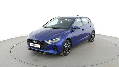 Gebraucht Hyundai i20 Intro Edition 101 PS (74 kW) 2021 Blau Kleinwagen