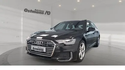 Schwarz Gebraucht 2023 Audi A6 S-Line Kombi | 43.480 € (Fairer Preis)