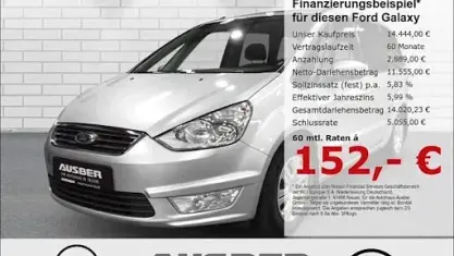 Gebraucht Ford Galaxy Trend 116 PS (85 kW) 2013 Silber Van / Kleinbus