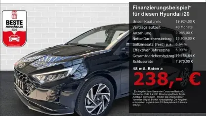Neu Hyundai i20 Trend 90 PS (66 kW) 2026 Schwarz Kleinwagen