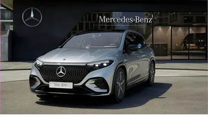 Gebraucht Mercedes EQS450+ AMG 264 kW (360 PS) 2022 Lack hightechsilber meta SUV