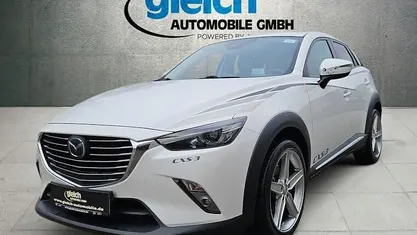 Satinweiß metallic Gebraucht 2018 Mazda CX-3 Sports-Line SUV | 14.980 € (Fairer Preis)
