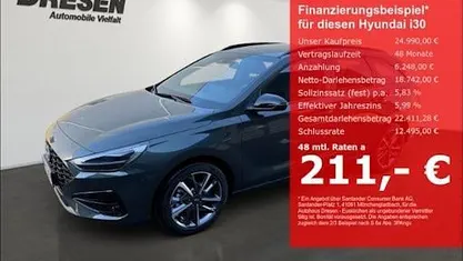 Grün (cypress green / mic) Neu 2025 Hyundai i30 Advantage Kombi | 24.990 € (Fairer Preis)