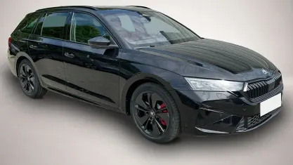 Neu Skoda Octavia RS 265 PS (194 kW) 2026 Schwarz Kombi