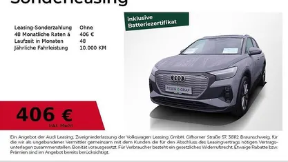 Gebraucht 2025 Audi Q4 e-tron S-Line SUV | 44.540 € (Fairer Preis)