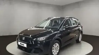 Gebraucht Seat Arona Style 95 PS (69 kW) 2023 Midnight schwarz metallic SUV
