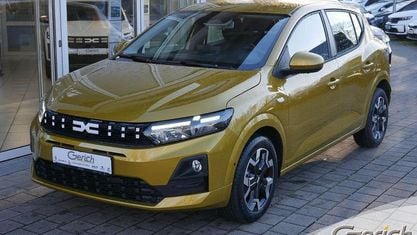 Nuova Dacia Sandero Journey 101 CV (74 kW) 2026 Giallo Berlina