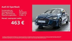 Blau Neu 2025 Audi A3 Sportback S-Line Limousine | 43.139 € (Fairer Preis)