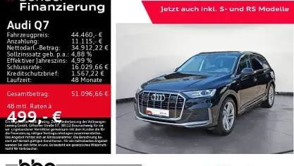 Gebraucht Audi Q7 S-Line 286 PS (210 kW) 2022 Schwarz SUV