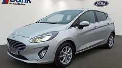 Polarsilber metallic Gebraucht 2021 Ford Fiesta Titanium Kleinwagen | 14.990 € (Fairer Preis)
