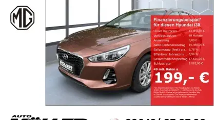 Gebraucht Hyundai i30 Premium 140 PS (102 kW) 2018 Braun Kombi