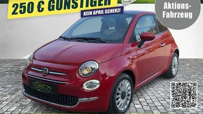 Gebraucht Fiat 500 Dolcevita 69 PS (50 kW) 2022 Passione rot Limousine