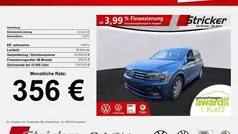 Blau (blue silk metallic) Gebraucht 2020 VW Tiguan Allspace R-line SUV | 29.950 € (Fairer Preis)