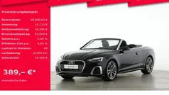 Gebraucht 2024 Audi A5 Cabriolet S-Line Cabrio | 48.980 € (Fairer Preis)