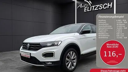 Pure white Gebraucht 2022 VW T-Roc Style SUV | 22.950 € (Fairer Preis)
