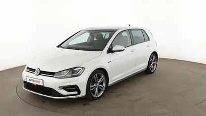 Gebraucht VW Golf VII Highline 150 PS (110 kW) 2019 Weiß Limousine