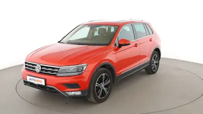 Gebraucht VW Tiguan Highline 220 PS (161 kW) 2016 Orange SUV