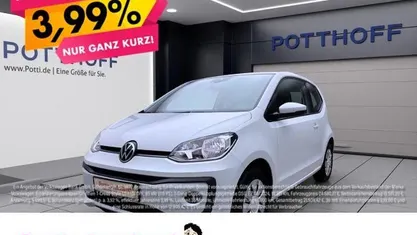 Weiß Gebraucht 2021 VW up! move up! Kleinwagen | 9.477 € (Guter Preis)