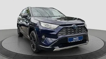 Gebraucht Toyota RAV4 Hybrid Style 218 PS (160 kW) 2019 Blau SUV