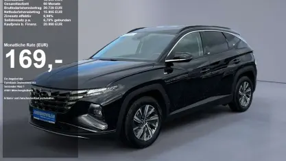 Gebraucht Hyundai Tucson 136 PS (100 kW) 2021 Phantom black met SUV