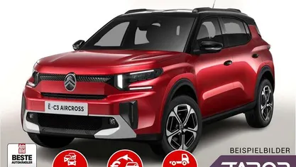 Rot (elixir rot metallic / dach schwa) Neu 2025 Citroën e-C3 Aircross SUV | 25.648 € (Fairer Preis)