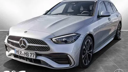 Gebraucht Mercedes C200 AMG 204 PS (150 kW) 2025 Metalliclack hightechsilber Kombi