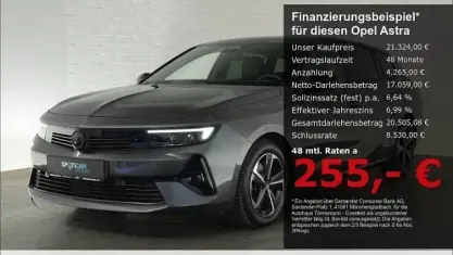 Gebraucht Opel Astra 131 PS (96 kW) 2024 Vulkan grau Kleinwagen