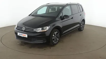 Gebraucht VW Touran United 150 PS (110 kW) 2020 Schwarz Van / Kleinbus