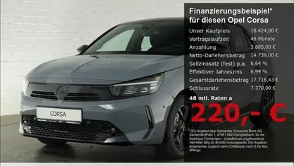 Grau Gebraucht 2024 Opel Corsa Kleinwagen | 18.424 € (Fairer Preis)
