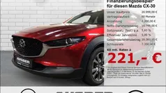 Rot Gebraucht 2020 Mazda CX-30 Selection SUV | 20.999 € (Superpreis)