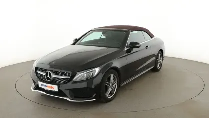 Gebraucht Mercedes C180 AMG line 156 PS (114 kW) 2018 Schwarz Cabrio