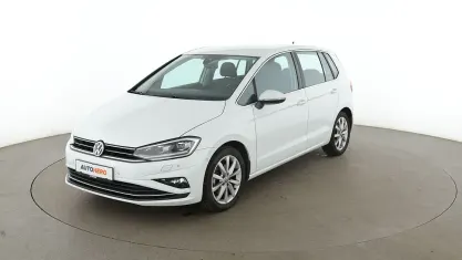 Gebraucht VW Golf Sportsvan Highline 131 PS (96 kW) 2019 Weiß Van / Kleinbus