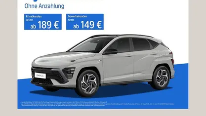 Neu Hyundai Kona 116 PS (85 kW) 2026 Grün SUV