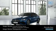 Lack spektralblau Gebraucht 2024 Mercedes CLA200 AMG Coupé | 39.390 € (Fairer Preis)