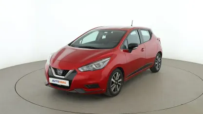 Gebraucht Nissan Micra Acenta 90 PS (66 kW) 2017 Rot Kleinwagen