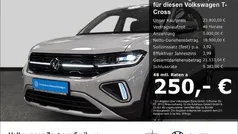Grau Gebraucht 2024 VW T-Cross Style SUV | 23.900 € (Fairer Preis)