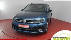 Blau (blue silk metallic) Gebraucht 2020 VW Tiguan Allspace R-line SUV | 28.950 € (Superpreis)