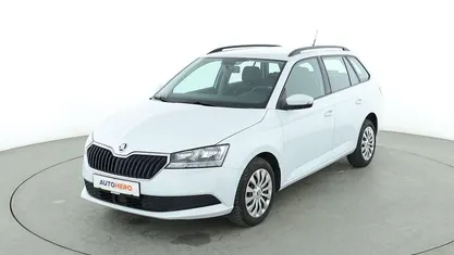 Gebraucht Skoda Fabia Ambition 95 PS (69 kW) 2020 Weiß Kombi