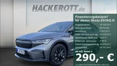 Grau Gebraucht 2022 Skoda Enyaq iV SportLine SUV | 38.450 € (Fairer Preis)