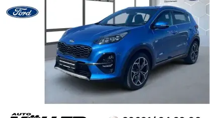Brugt Kia Sportage GT-Line 185 HK (136 kW) 2021 Blå SUV