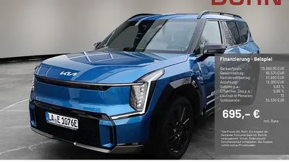Blau Neu 2025 Kia EV9 GT-Line SUV | 73.890 € (Fairer Preis)