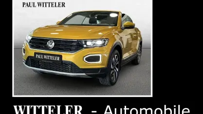 Gebraucht VW T-Roc Cabriolet Active 150 PS (110 kW) 2021 Gelb Cabrio