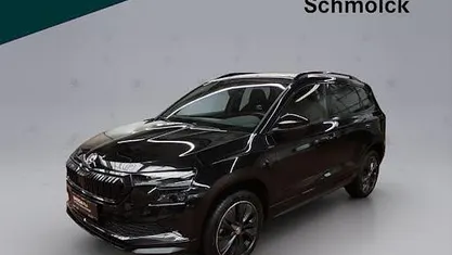 Schwarz Gebraucht 2024 Skoda Karoq SportLine SUV | 32.490 € (Fairer Preis)
