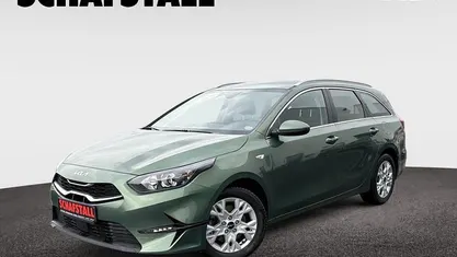 Gebraucht Kia Ceed Sportswagon Comfort 140 PS (102 kW) 2024 Gruen ((exg) experience green met.) Kombi