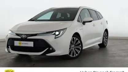 Gebraucht Toyota Corolla Club 184 PS (135 kW) 2019 Super (pure) white ii Kombi