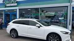 Arctic white Gebraucht 2019 Mazda 6 Sports-Line Kombi | 21.990 € (Guter Preis)