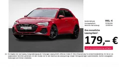 Rot Gebraucht 2024 Audi A3 Sportback S-Line Limousine | 34.198 € (Fairer Preis)