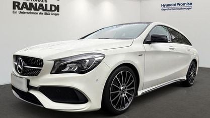 Używany Mercedes CLA200 Shooting Brake 156 KM (114 kW) 2018 Biały Kombi
