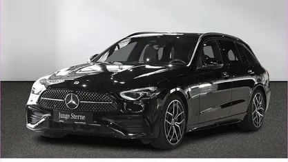 Gebraucht Mercedes C180 AMG 170 PS (125 kW) 2023 Unilack schwarz uni Kombi